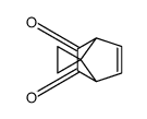 spiro[bicyclo[2.2.1]hept-5-ene-7,1'-cyclopropane]-2,3-dione Structure