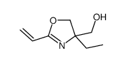 (2-ethenyl-4-ethyl-5H-1,3-oxazol-4-yl)methanol Structure