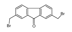 2,7-bis(bromomethyl)fluoren-9-one结构式