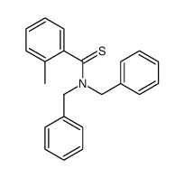 N,N-dibenzyl-2-methylbenzenecarbothioamide Structure