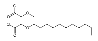 2-[2-(2-chloro-2-oxoethoxy)dodecoxy]acetyl chloride结构式