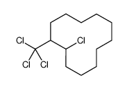 1-chloro-2-(trichloromethyl)cyclododecane Structure