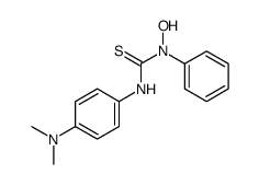 3-[4-(dimethylamino)phenyl]-1-hydroxy-1-phenylthiourea结构式