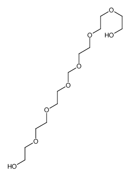 2-[2-[2-[2-[2-(2-hydroxyethoxy)ethoxy]ethoxymethoxy]ethoxy]ethoxy]ethanol结构式