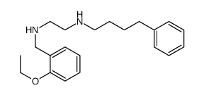 N'-[(2-ethoxyphenyl)methyl]-N-(4-phenylbutyl)ethane-1,2-diamine结构式