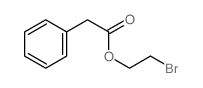 Benzeneacetic acid,2-bromoethyl ester结构式