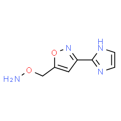 Isoxazole,5-[(aminooxy)methyl]-3-(1H-imidazol-2-yl)- picture