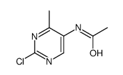 Acetamide,N-(2-chloro-4-methyl-5-pyrimidinyl)- Structure