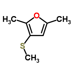 2,5-dimethyl-3-(methyl thiol) furan结构式