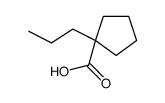 1-propylcyclopentane-1-carboxylic acid Structure