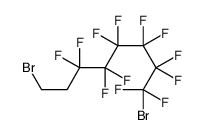 1,8-dibromo-1,1,2,2,3,3,4,4,5,5,6,6-dodecafluorooctane结构式