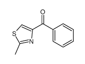 (2-methyl-1,3-thiazol-4-yl)-phenylmethanone Structure