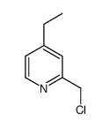 2-(chloromethyl)-4-ethylpyridine Structure