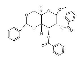 Methyl-4,6-di-O-benzylidene-2,3-di-O-benzoyl-α-D-mannopyranoside picture