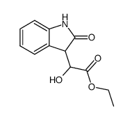 hydroxy-(2-oxo-indolin-3-yl)-acetic acid ethyl ester结构式