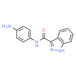 1H-Indazole-3-carboxamide,N-(4-aminophenyl)-(9CI) picture