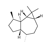 Decahydro-1,1,4,7-tetramethyl-1H-cycloprop[e]azulene结构式