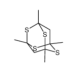 1,3,5,7-Tetramethyl-2,4,6,8-tetrathiaadamantane结构式