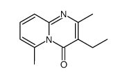 3-ethyl-2,6-dimethyl-pyrido[1,2-a]pyrimidin-4-one结构式