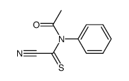 Acetamide,N-(cyanothioxomethyl)-N-phenyl- structure