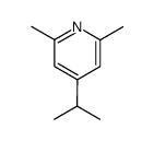 2,6-dimethyl-4-isopropylpyridine Structure