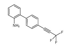 4'-(3,3,3-trifluoroprop-1-yn-1-yl)-[1,1'-biphenyl]-2-amine Structure