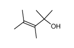 2,3,4-trimethyl-3-penten-2-ol结构式