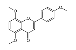 5,8-dimethoxy-2-(4-methoxy-phenyl)-chromen-4-one Structure