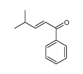 4-methyl-1-phenylpent-2-en-1-one结构式