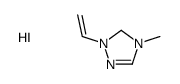 1-ethenyl-4-methyl-1,5-dihydro-1,2,4-triazol-1-ium,iodide结构式