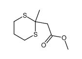 (2-methyl[1,3]dithian-2-yl)acetic acid methyl ester结构式