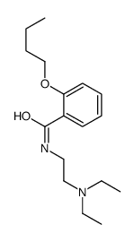 2-butoxy-N-[2-(diethylamino)ethyl]benzamide structure