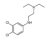 N-(3,4-dichlorophenyl)-N',N'-diethylethane-1,2-diamine Structure