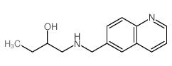 2-Butanol,1-[(6-quinolinylmethyl)amino]-结构式