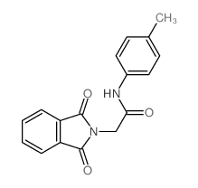 2H-Isoindole-2-acetamide,1,3-dihydro-N-(4-methylphenyl)-1,3-dioxo- picture