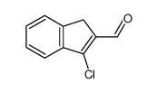 1-Chloro-3H-indene-2-carboxaldehyde Structure