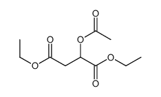 diethyl 2-acetyloxybutanedioate Structure
