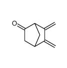 (4R)-2,3-dimethylidenebicyclo[2.2.1]heptan-5-one Structure
