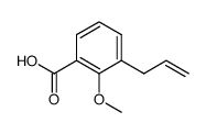 2-Methoxy-3-allylbenzoic Acid结构式