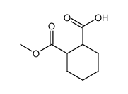 2-(Methoxycarbonyl)cyclohexanecarboxylic acid structure