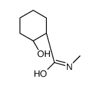 (1R,2S)-2-hydroxy-N-methylcyclohexane-1-carboxamide结构式