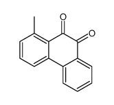 1-methylphenanthrene-9,10-dione Structure