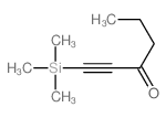 1-trimethylsilylhex-1-yn-3-one Structure