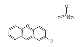 2-chloro-10-oxoniaanthracene perchlorate Structure