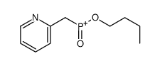 butoxy-oxo-(pyridin-2-ylmethyl)phosphanium Structure