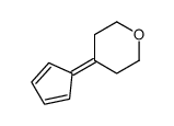 4-cyclopenta-2,4-dien-1-ylideneoxane Structure