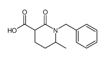 1-benzyl-6-methyl-2-oxopiperidine-3-carboxylic acid Structure