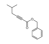 benzyl 5-methylhex-2-ynoate结构式