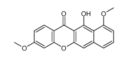 11-hydroxy-3,10-dimethoxybenzo[b]xanthen-12-one Structure