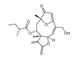 Budlein A 2-methylbutyrate Structure